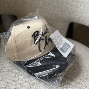 Bride Embroidered Two-Tone Baseball Cap - Cream & Black